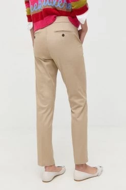 Γυναικεία Υφασμάτινα Παντελόνι Weekend Max Mara μπεζ, -Αξεσουάρ || Παπούτσια || Ρούχα Κατάστημα unnamed file 1000