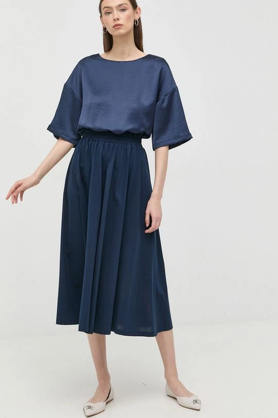 Γυναικεία Φορέματα Φόρεμα Weekend Max Mara ναυτικό μπλε, 6 Γυναικεία Φορέματα Φόρεμα Weekend Max Mara ναυτικό μπλε, - Image 4