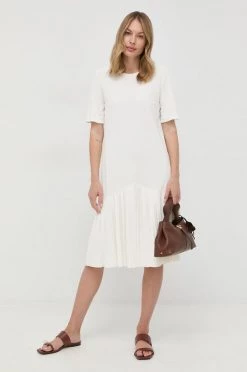 Γυναικεία Φορέματα Φόρεμα Max Mara Leisure μπεζ, -Αξεσουάρ || Παπούτσια || Ρούχα Κατάστημα unnamed file 1058