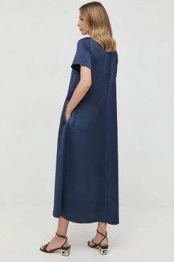 Γυναικεία Φορέματα Φόρεμα Weekend Max Mara ναυτικό μπλε, -Αξεσουάρ || Παπούτσια || Ρούχα Κατάστημα unnamed file 1069