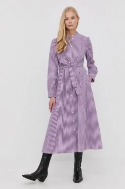 Γυναικεία Φορέματα Φόρεμα MAX&Co. μοβ,