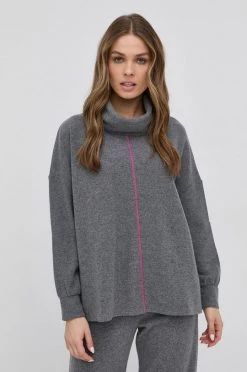 Γυναικεία Χωρίς φερμουάρ Μάλλινη μπλούζα MAX&Co. χρώμα: γκρι