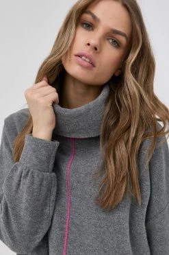 Γυναικεία Χωρίς φερμουάρ Μάλλινη μπλούζα MAX&Co. χρώμα: γκρι -Αξεσουάρ || Παπούτσια || Ρούχα Κατάστημα unnamed file 1160