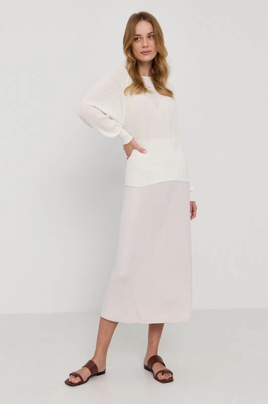 Γυναικεία Χωρίς φερμουάρ Πουλόβερ MAX&Co. χρώμα: κρεμ 4 Γυναικεία Χωρίς φερμουάρ Πουλόβερ MAX&Co. χρώμα: κρεμ - Image 2