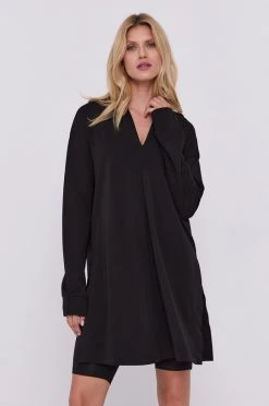 Γυναικεία Μπλούζες Μπλουζάκι Max Mara Leisure χρώμα: μαύρο