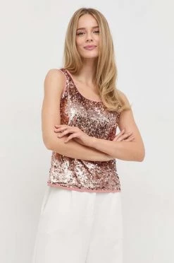 Γυναικεία Μπλούζες Μπλουζάκι Weekend Max Mara ροζ