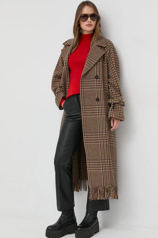 Γυναικεία Παλτά Μάλλινο παλτό Weekend Max Mara πολύχρωμο 4 Γυναικεία Παλτά Μάλλινο παλτό Weekend Max Mara πολύχρωμο - Image 2