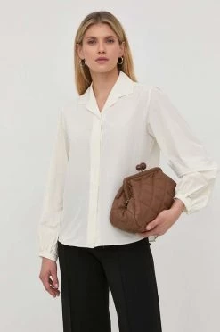 Γυναικεία Πουκάμισα Πουκάμισο Weekend Max Mara μπεζ, -Αξεσουάρ || Παπούτσια || Ρούχα Κατάστημα unnamed file 1211