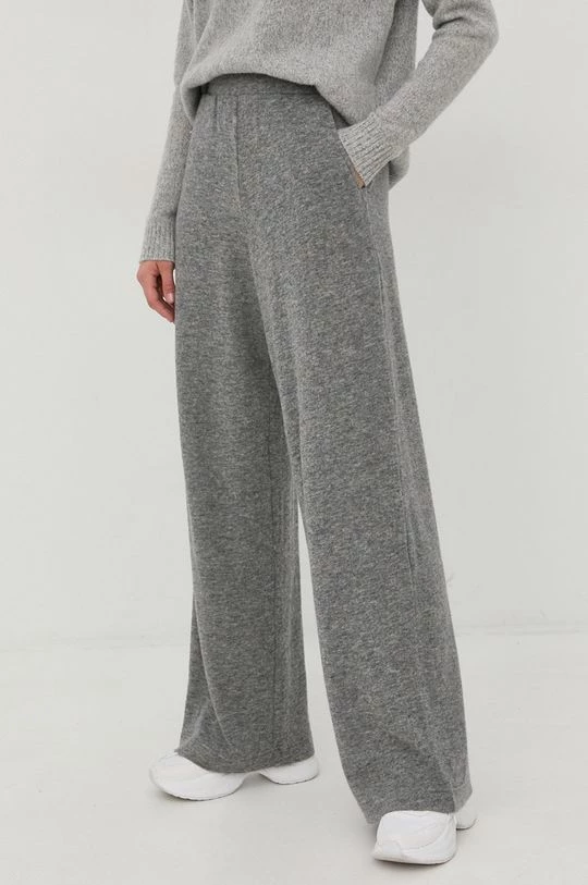 Γυναικεία Υφασμάτινα Μάλλινα παντελόνια Max Mara Leisure γκρι, 3 Γυναικεία Υφασμάτινα Μάλλινα παντελόνια Max Mara Leisure γκρι,