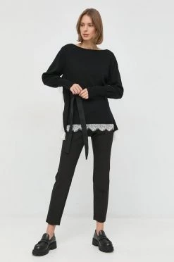 Γυναικεία Υφασμάτινα Παντελόνι MAX&Co. μαύρο, -Αξεσουάρ || Παπούτσια || Ρούχα Κατάστημα unnamed file 1252