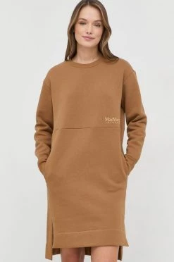 Γυναικεία Φορέματα Φόρεμα Max Mara Leisure καφέ,