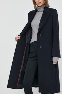 Γυναικεία Παλτά Μάλλινο παλτό MAX&Co. ναυτικό μπλε, -Αξεσουάρ || Παπούτσια || Ρούχα Κατάστημα unnamed file 1281