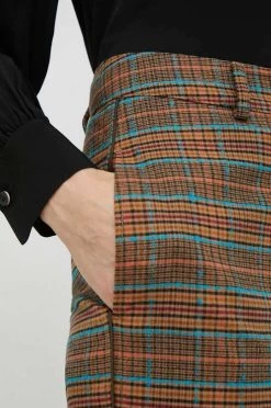 Γυναικεία Υφασμάτινα Παντελόνι MAX&Co. καφέ, -Αξεσουάρ || Παπούτσια || Ρούχα Κατάστημα unnamed file 1305