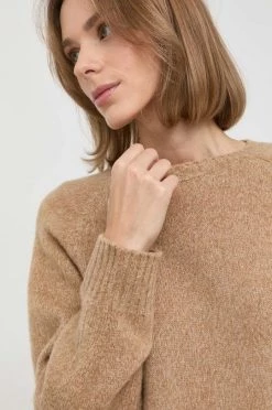 Γυναικεία Χωρίς φερμουάρ Μάλλινο πουλόβερ Max Mara Leisure χρώμα: καφέ, -Αξεσουάρ || Παπούτσια || Ρούχα Κατάστημα unnamed file 1314