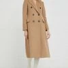 Γυναικεία Παλτά Μάλλινο παλτό MAX&Co. μπεζ, -Αξεσουάρ || Παπούτσια || Ρούχα Κατάστημα unnamed file 1321