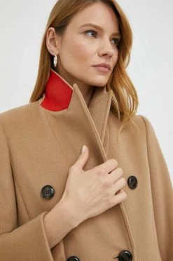 Γυναικεία Παλτά Μάλλινο παλτό MAX&Co. μπεζ, -Αξεσουάρ || Παπούτσια || Ρούχα Κατάστημα unnamed file 1324