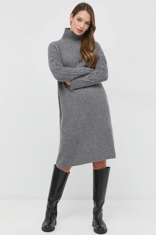 Γυναικεία Φορέματα Μάλλινο φόρεμα Weekend Max Mara γκρι, 4 Γυναικεία Φορέματα Μάλλινο φόρεμα Weekend Max Mara γκρι, - Image 2