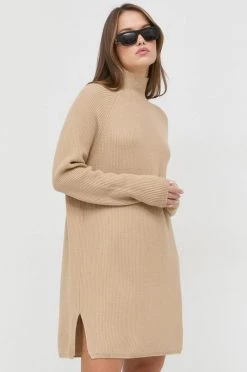 Γυναικεία Φορέματα Μάλλινο φόρεμα Max Mara Leisure κίτρινο,