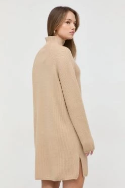 Γυναικεία Φορέματα Μάλλινο φόρεμα Max Mara Leisure κίτρινο, -Αξεσουάρ || Παπούτσια || Ρούχα Κατάστημα unnamed file 1381