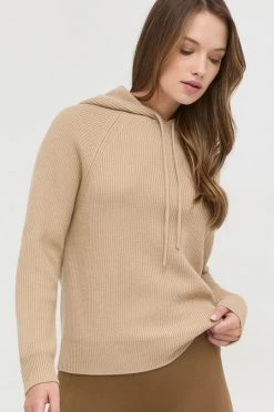 Γυναικεία Χωρίς φερμουάρ Μάλλινο πουλόβερ Max Mara Leisure χρώμα: κίτρινο,