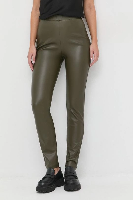 Γυναικεία Υφασμάτινα Παντελόνι Max Mara Leisure πράσινο, 3 Γυναικεία Υφασμάτινα Παντελόνι Max Mara Leisure πράσινο,