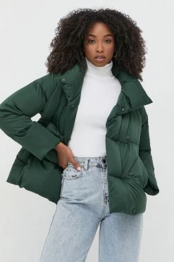 Γυναικεία Κοντά μπουφάν Μπουφάν με επένδυση από πούπουλα Weekend Max Mara πράσινο,