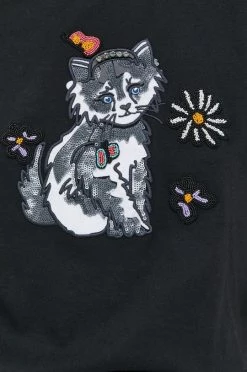 Γυναικεία Κοντομάνικο Βαμβακερό μπλουζάκι MAX&Co. μαύρο -Αξεσουάρ || Παπούτσια || Ρούχα Κατάστημα unnamed file 1421