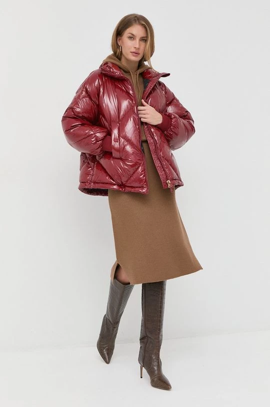 Γυναικεία Κοντά μπουφάν Μπουφάν με επένδυση από πούπουλα Weekend Max Mara κόκκινο, 4 Γυναικεία Κοντά μπουφάν Μπουφάν με επένδυση από πούπουλα Weekend Max Mara κόκκινο, - Image 2