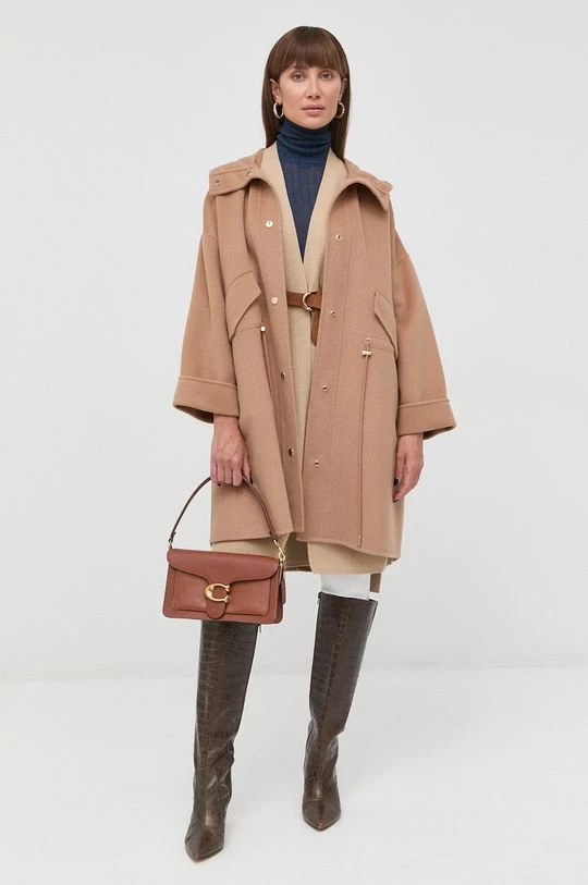 Γυναικεία Με φερμουάρ Μάλλινο γιλέκο Max Mara Leisure χρώμα: κίτρινο 4 Γυναικεία Με φερμουάρ Μάλλινο γιλέκο Max Mara Leisure χρώμα: κίτρινο - Image 2