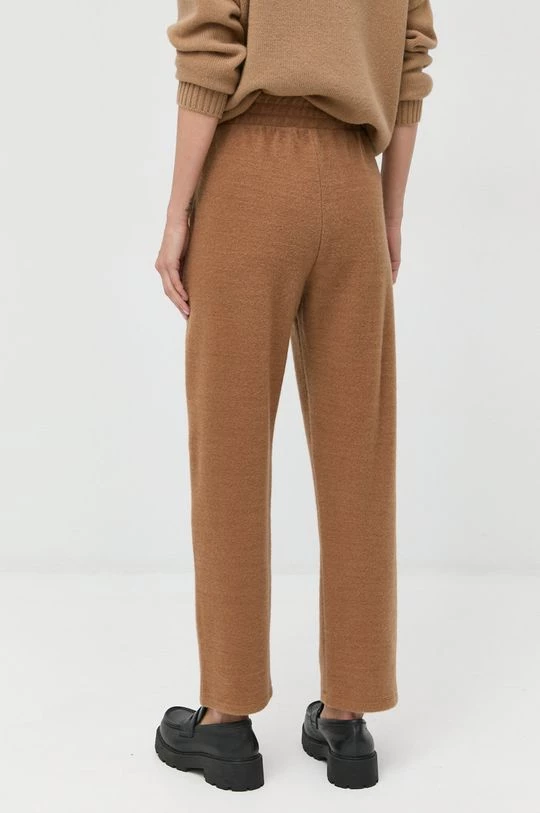 Γυναικεία Υφασμάτινα Παντελόνι από μείγμα μαλλιού Max Mara Leisure καφέ, 5 Γυναικεία Υφασμάτινα Παντελόνι από μείγμα μαλλιού Max Mara Leisure καφέ, - Image 3