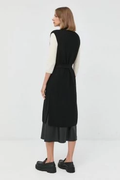 Γυναικεία Με φερμουάρ Μάλλινο γιλέκο Max Mara Leisure χρώμα: μαύρο -Αξεσουάρ || Παπούτσια || Ρούχα Κατάστημα unnamed file 1488