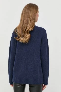 Γυναικεία Χωρίς φερμουάρ Μάλλινο πουλόβερ Weekend Max Mara χρώμα: ναυτικό μπλε, -Αξεσουάρ || Παπούτσια || Ρούχα Κατάστημα unnamed file 1525