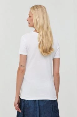 Γυναικεία Κοντομάνικο Βαμβακερό μπλουζάκι MAX&Co. άσπρο -Αξεσουάρ || Παπούτσια || Ρούχα Κατάστημα unnamed file 1545