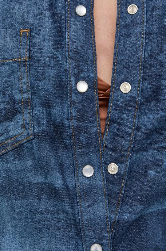 Γυναικεία Πουκάμισα Τζιν πουκάμισο MAX&Co. ναυτικό μπλε, 4 Γυναικεία Πουκάμισα Τζιν πουκάμισο MAX&Co. ναυτικό μπλε, - Image 2