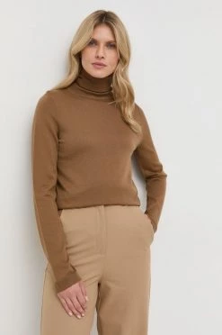 Γυναικεία Χωρίς φερμουάρ Μάλλινο πουλόβερ Max Mara Leisure χρώμα: καφέ, -Αξεσουάρ || Παπούτσια || Ρούχα Κατάστημα unnamed file 1556