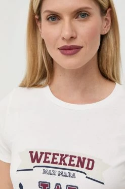 Γυναικεία Κοντομάνικο Μπλουζάκι Weekend Max Mara άσπρο -Αξεσουάρ || Παπούτσια || Ρούχα Κατάστημα unnamed file 1578