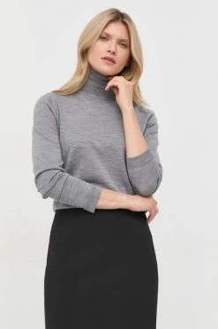 Γυναικεία Χωρίς φερμουάρ Μάλλινο πουλόβερ Max Mara Leisure χρώμα: γκρι,