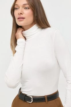 Γυναικεία Μακρυμάνικο Longsleeve Max Mara Leisure άσπρο,