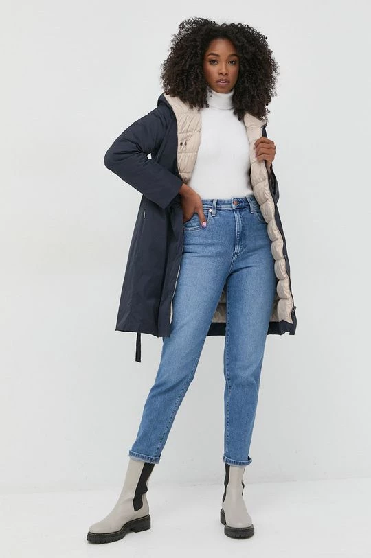 Γυναικεία Μακριά μπουφάν Αναστρέψιμο μπουφάν με επένδυση από πούπουλα Weekend Max Mara ναυτικό μπλε, 5 Γυναικεία Μακριά μπουφάν Αναστρέψιμο μπουφάν με επένδυση από πούπουλα Weekend Max Mara ναυτικό μπλε, - Image 3