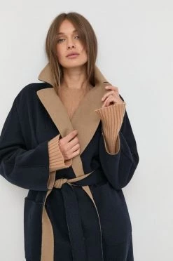 Γυναικεία Παλτά Weekend Max Mara ναυτικό μπλε, -Αξεσουάρ || Παπούτσια || Ρούχα Κατάστημα unnamed file 1667