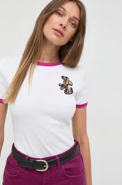 Γυναικεία Κοντομάνικο Βαμβακερό μπλουζάκι MAX&Co. άσπρο -Αξεσουάρ || Παπούτσια || Ρούχα Κατάστημα unnamed file 1677