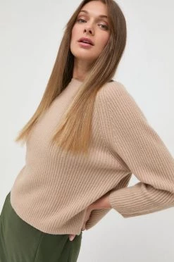 Γυναικεία Χωρίς φερμουάρ Πουλόβερ κασμίρ Weekend Max Mara χρώμα: μπεζ,