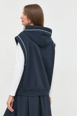 Γυναικεία Χωρίς φερμουάρ Βαμβακερή μπλούζα MAX&Co. χρώμα: ναυτικό μπλε, -Αξεσουάρ || Παπούτσια || Ρούχα Κατάστημα unnamed file 1696