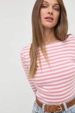 Γυναικεία Μακρυμάνικο Βαμβακερή μπλούζα με μακριά μανίκια MAX&Co. ροζ -Αξεσουάρ || Παπούτσια || Ρούχα Κατάστημα unnamed file 1721