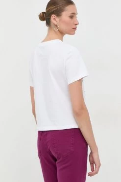 Γυναικεία Κοντομάνικο Βαμβακερό μπλουζάκι MAX&Co. άσπρο -Αξεσουάρ || Παπούτσια || Ρούχα Κατάστημα unnamed file 1730