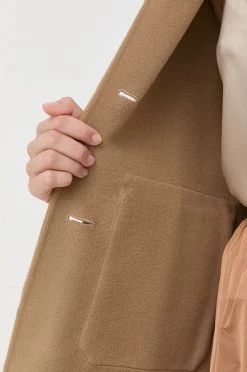 Γυναικεία Κοντά μπουφάν Μάλλινο μπουφάν Weekend Max Mara καφέ, -Αξεσουάρ || Παπούτσια || Ρούχα Κατάστημα unnamed file 1737