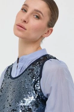 Γυναικεία Αμάνικος Μπλουζάκι MAX&Co. ναυτικό μπλε -Αξεσουάρ || Παπούτσια || Ρούχα Κατάστημα unnamed file 1746