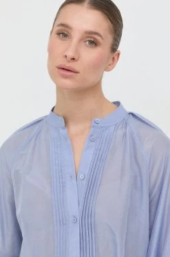 Γυναικεία Πουκάμισα Μεταξωτό πουκάμισο MAX&Co. ανοιχτό μπλε -Αξεσουάρ || Παπούτσια || Ρούχα Κατάστημα unnamed file 1765