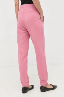 Γυναικεία Παντελόνια φόρμας Βαμβακερό παντελόνι Weekend Max Mara ροζ -Αξεσουάρ || Παπούτσια || Ρούχα Κατάστημα unnamed file 1786