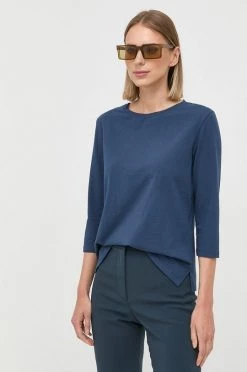 Γυναικεία Μακρυμάνικο Longsleeve Weekend Max Mara ναυτικό μπλε